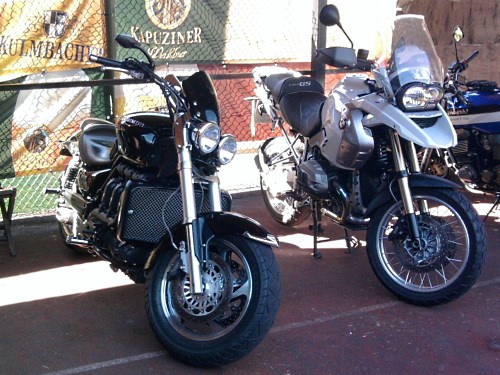 Triumph vs. BMW