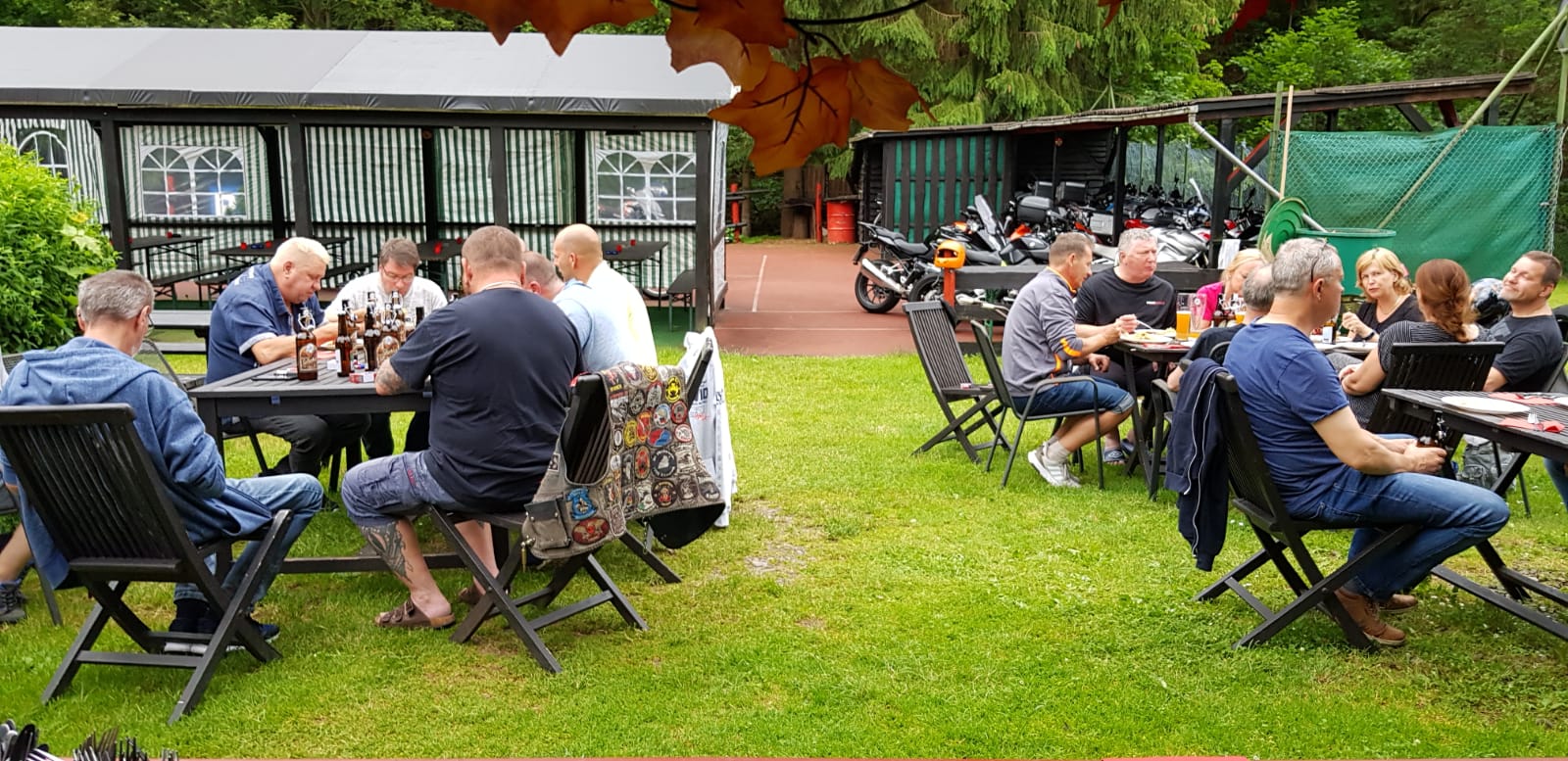 im Biergarten